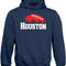 City Skyline Men'S Hoodie for Football Fans