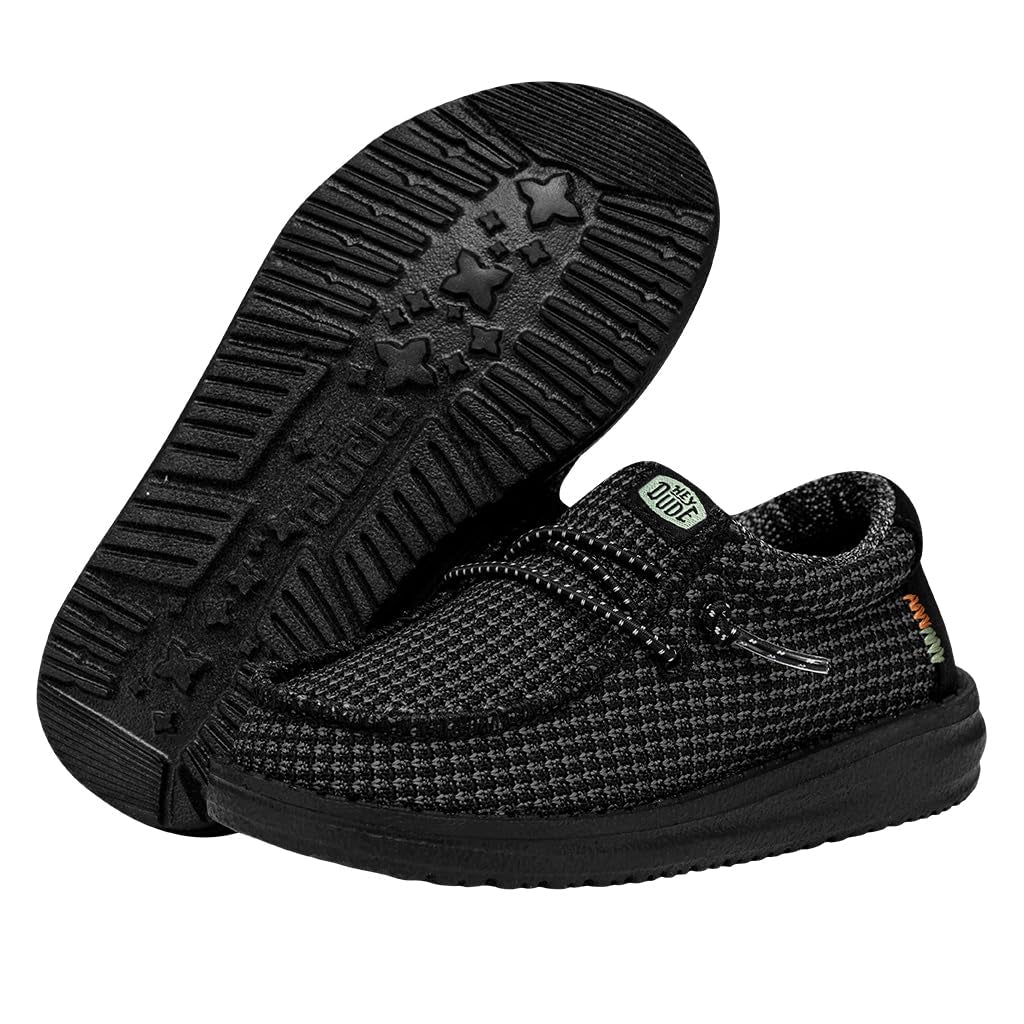 HEYDUDE Boys Wally - Boys Comfortable Slip on Shoes