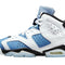 (GS) Air  6 Retro 'White / UNC University Blue' (2022) 384665-410