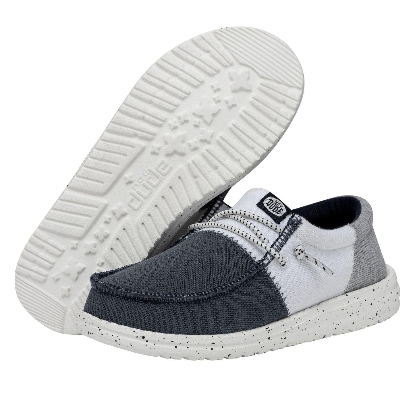 HEYDUDE Boys Wally - Boys Comfortable Slip on Shoes