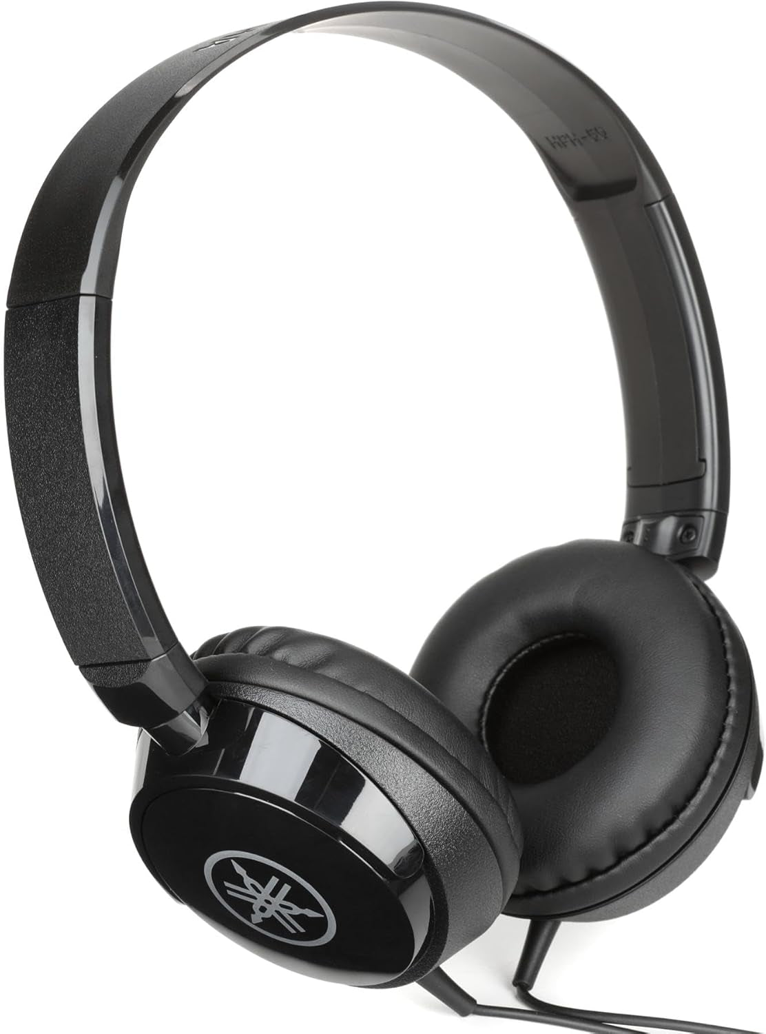 HPH-50B Compact Closed-Back Headphones, Black