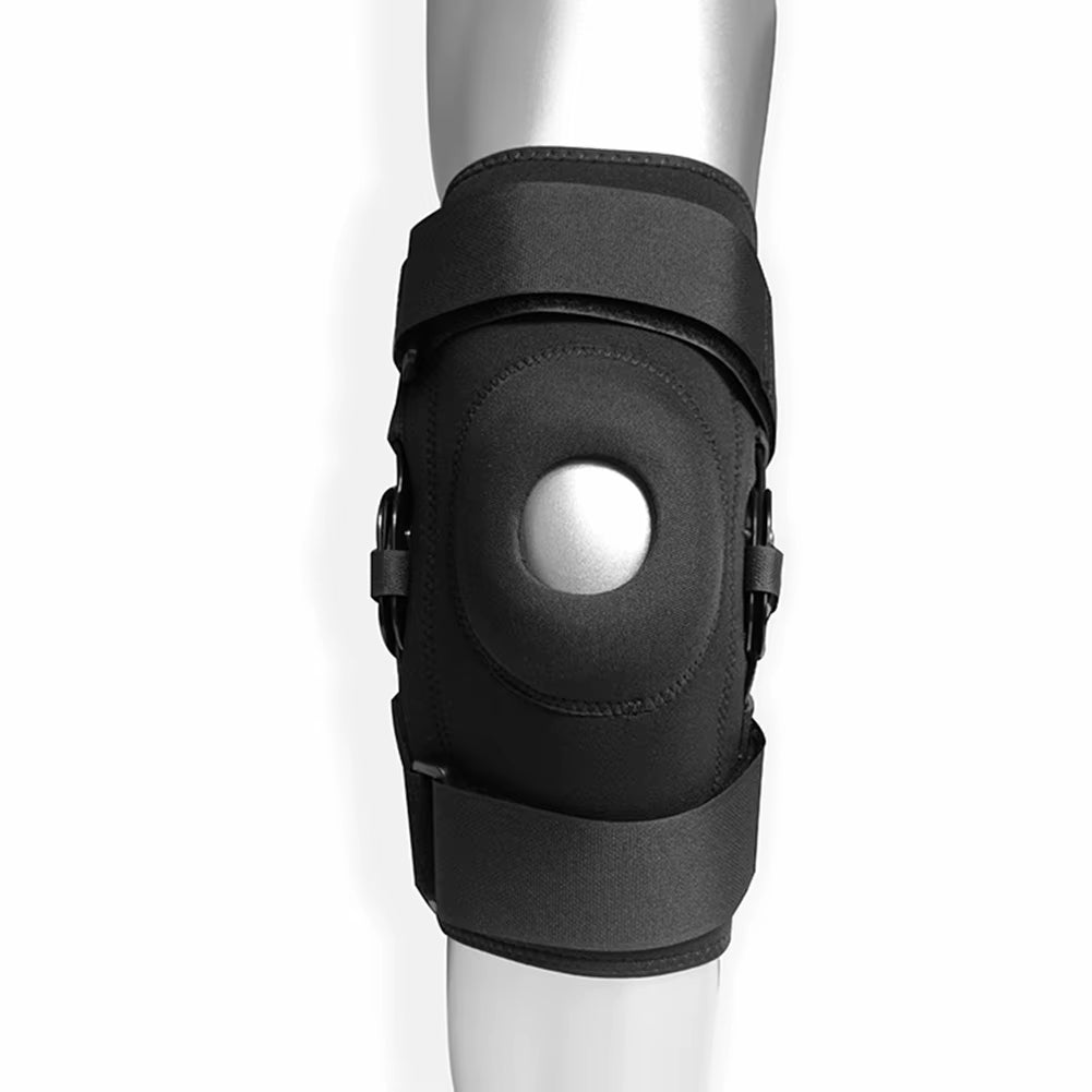 Hinged Knee Brace Support Side Patella Stabilizers with Strap Sports Knee Protective Pads for Knee Protection and Pain Relief