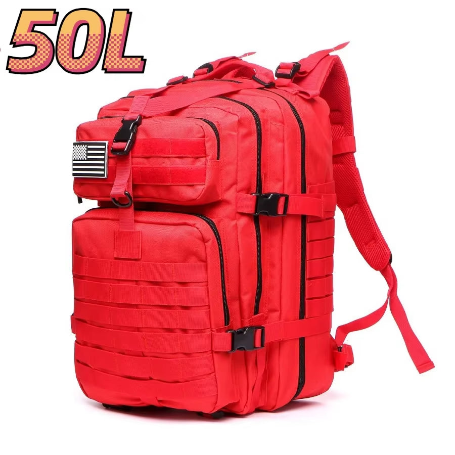 30L/50L 1000D Nylon Waterproof Trekking Fishing Hunting Bag Backpack Outdoor Rucksacks Tactical Sports Camping Hiking