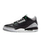 Men'S  3 Retro Black / Green Glow-Wolf Grey CT8532-031, Size 11-US