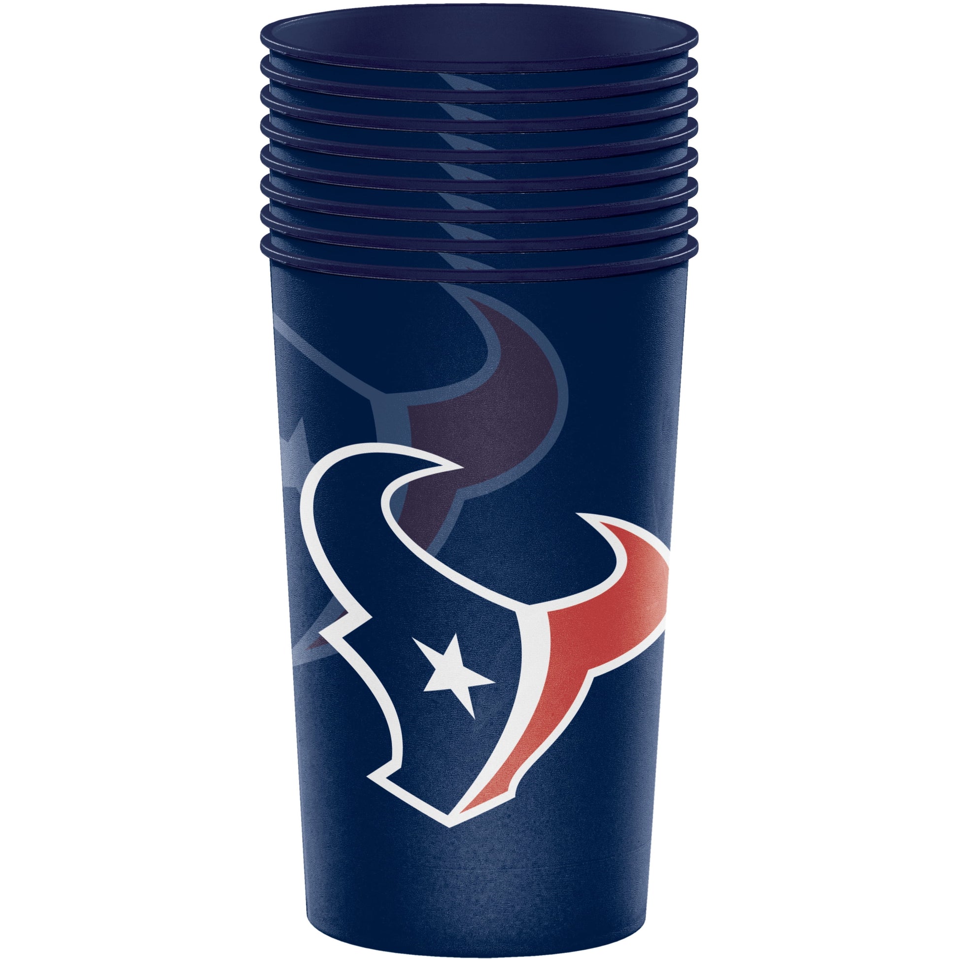 Houston Texans Souvenir Cups, 8 Count